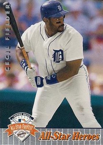 #22 Cecil Fielder - Detroit Tigers - 1992 Upper Deck All-Star FanFest Baseball