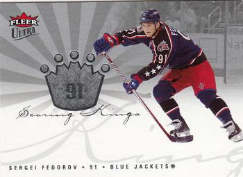 #SK22 Sergei Fedorov - Columbus Blue Jackets - 2005-06 Ultra - Scoring Kings Hockey