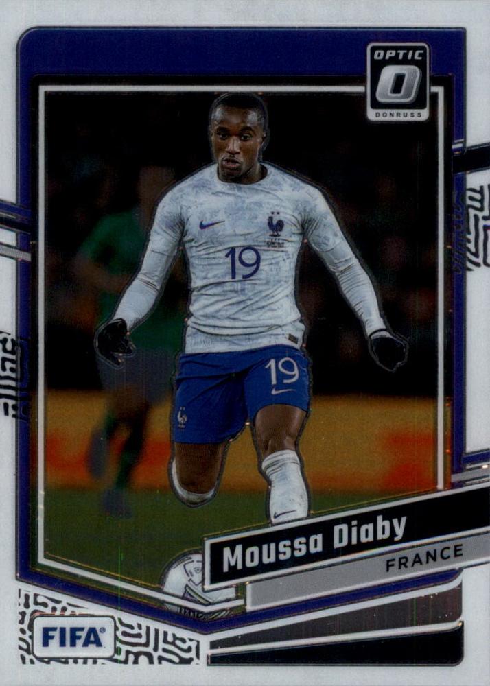 #22 Moussa Diaby - France - 2023-24 Donruss - Optic Soccer