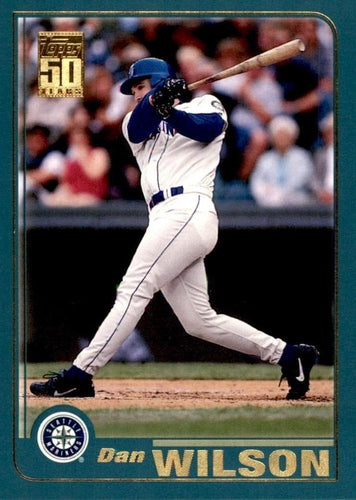 #22 Dan Wilson - Seattle Mariners - 2001 Topps Baseball