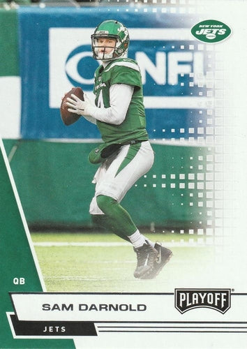 #22 Sam Darnold - New York Jets - 2020 Panini Playoff Football