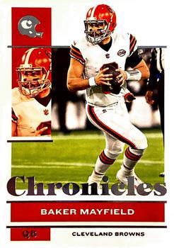 #22 Baker Mayfield - Cleveland Browns - 2021 Panini Chronicles Football