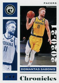 #22 Domantas Sabonis - Indiana Pacers - 2020-21 Panini Chronicles Basketball