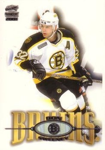 #22 Don Sweeney - Boston Bruins - 2000-01 Pacific Paramount Hockey