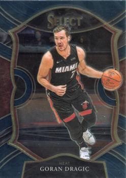 #22 Goran Dragic - Miami Heat - 2020-21 Panini Select - Blue Basketball