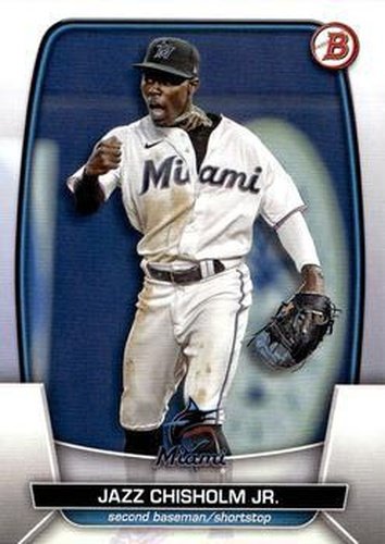 #22 Jazz Chisholm Jr. - Miami Marlins - 2023 Bowman Baseball