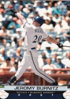 #22 Jeromy Burnitz - Milwaukee Brewers - 2001 Stadium Club Baseball