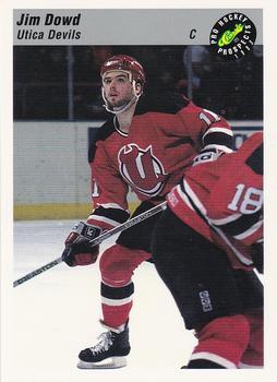 #22 Jim Dowd - Utica Devils - 1993 Classic Pro Prospects Hockey