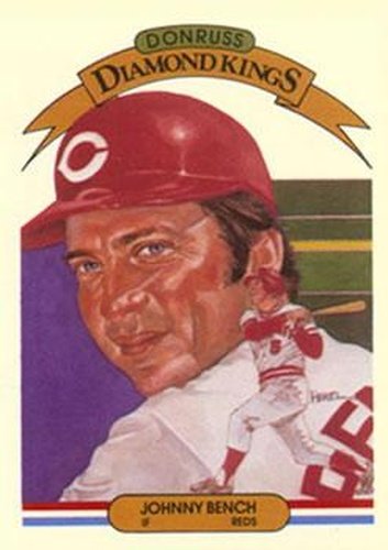 #22 Johnny Bench - Cincinnati Reds - 1983 Donruss Baseball