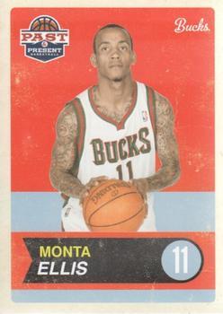 #22 Monta Ellis - Milwaukee Bucks - 2011-12 Panini Past & Present Basketball