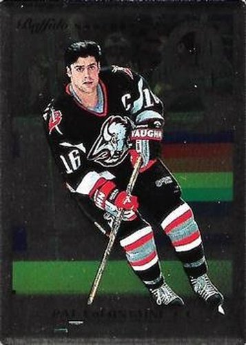 #22 Pat LaFontaine - Buffalo Sabres - 1996-97 Leaf Preferred - Steel Hockey