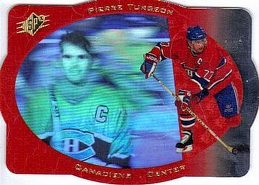 #22 Pierre Turgeon - Montreal Canadiens - 1996-97 SPx Hockey