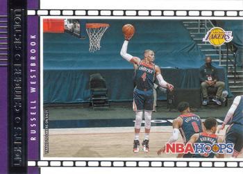 #22 Russell Westbrook - Los Angeles Lakers - 2021-22 Hoops - Lights Camera Action Basketball