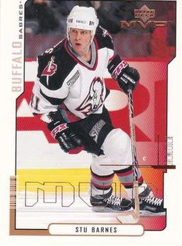 #22 Stu Barnes - Buffalo Sabres - 2000-01 Upper Deck MVP Hockey