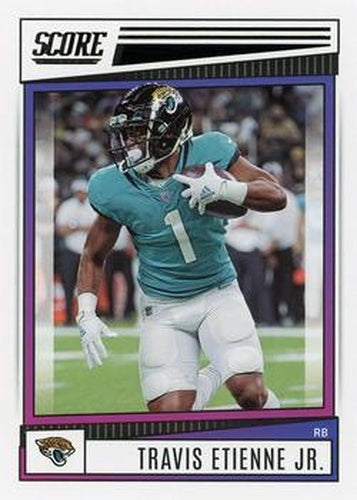 #22 Travis Etienne Jr. - Jacksonville Jaguars - 2022 Score Football