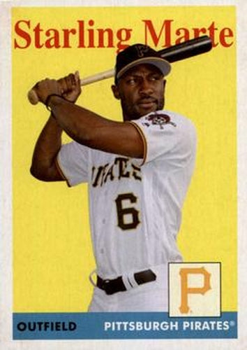 #22 Starling Marte - Pittsburgh Pirates - 2019 Topps Archives Baseball