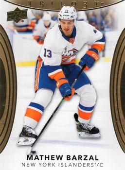 #22 Mathew Barzal - New York Islanders - 2022-23 Upper Deck Trilogy Hockey