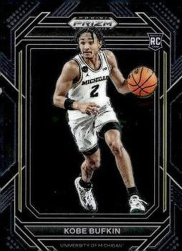 #22 Kobe Bufkin - Michigan Wolverines - 2023 Panini Prizm Draft Picks Basketball