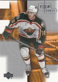 #22 Marian Gaborik - Minnesota Wild - 2001-02 Upper Deck Top Shelf Hockey