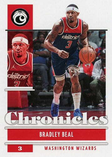 #22 Bradley Beal - Washington Wizards - 2021-22 Panini Chronicles Basketball