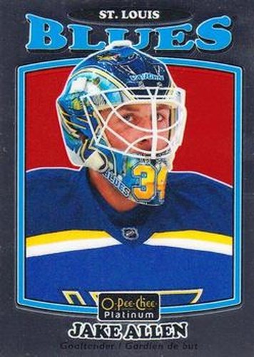 #R-22 Jake Allen - St. Louis Blues - 2016-17 O-Pee-Chee Platinum - Retro Hockey