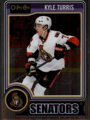 #22 Kyle Turris - Ottawa Senators - 2014-15 O-Pee-Chee Platinum Hockey