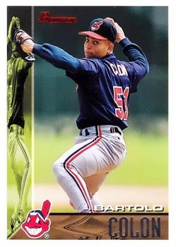 #22 Bartolo Colon - Cleveland Indians - 1995 Bowman Baseball