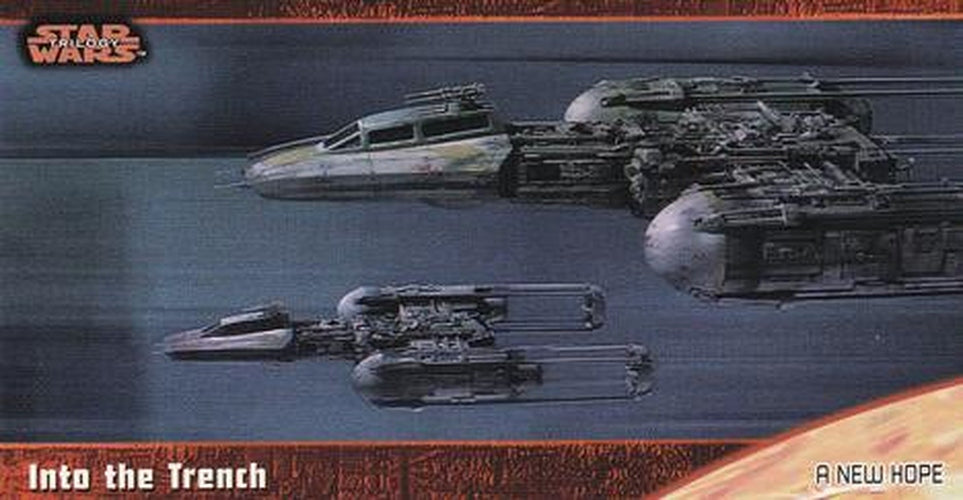 #22 Into the Trench - 1997 Topps Widevision Star Wars Trilogy