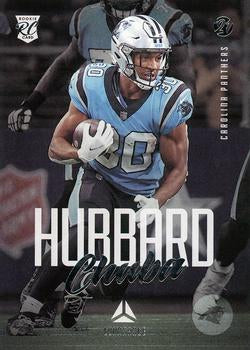 #222 Chuba Hubbard - Carolina Panthers - 2021 Panini Chronicles - Luminance Update Rookies Football
