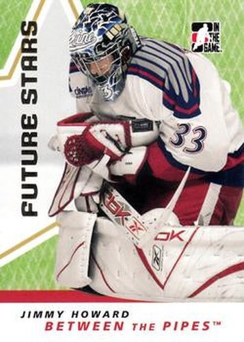 #22 Jimmy Howard - Grand Rapids Griffins - 2006-07 In The Game Between The Pipes Hockey