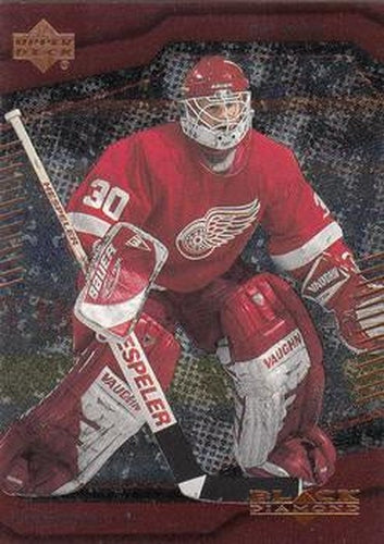 #22 Chris Osgood - Detroit Red Wings - 2000-01 Upper Deck Black Diamond Hockey