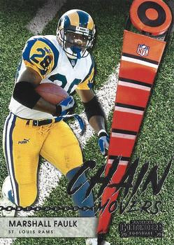 #CM-MFA Marshall Faulk - St. Louis Rams - 2021 Panini Contenders - Chain Movers Football