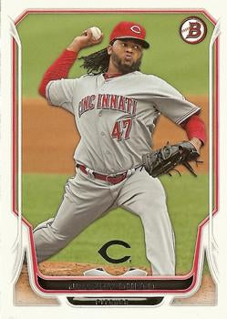 #22 Johnny Cueto - Cincinnati Reds - 2014 Bowman Baseball