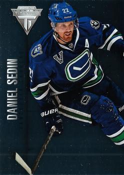 #22 Daniel Sedin - Vancouver Canucks - 2013-14 Panini Titanium Hockey