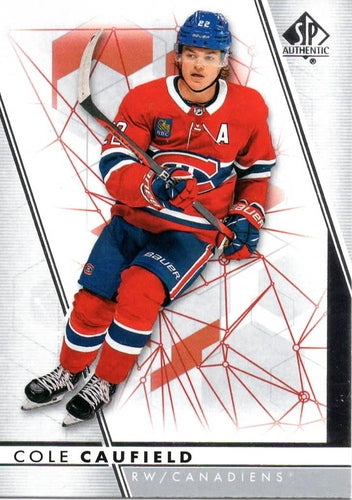 #22 Cole Caufield - Montreal Canadiens - 2022-23 SP Authentic Hockey