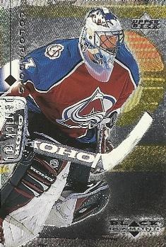 #22 Patrick Roy - Colorado Avalanche - 1998-99 Upper Deck Black Diamond Hockey