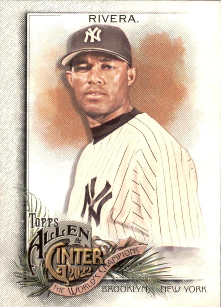 #22 Mariano Rivera - New York Yankees - 2022 Topps Allen & Ginter Baseball