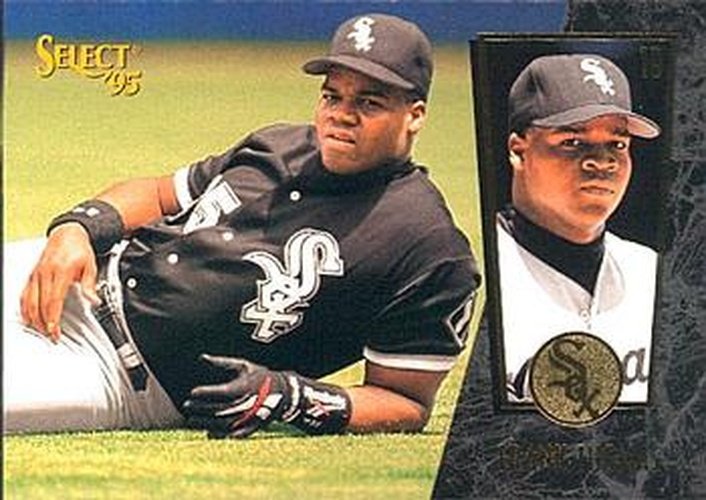 #22 Frank Thomas - Chicago White Sox - 1995 Select Baseball