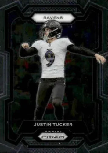 #22 Justin Tucker - Baltimore Ravens - 2023 Panini Prizm Football