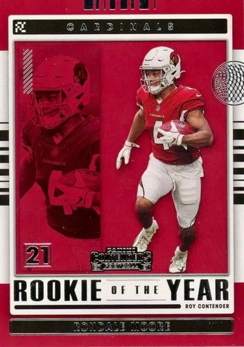 #ROY-RMO Rondale Moore - Arizona Cardinals - 2021 Panini Contenders - Rookie of the Year Contenders Football