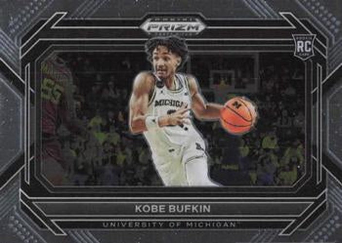 #22b Kobe Bufkin - Michigan Wolverines - 2023 Panini Prizm Draft Picks Basketball