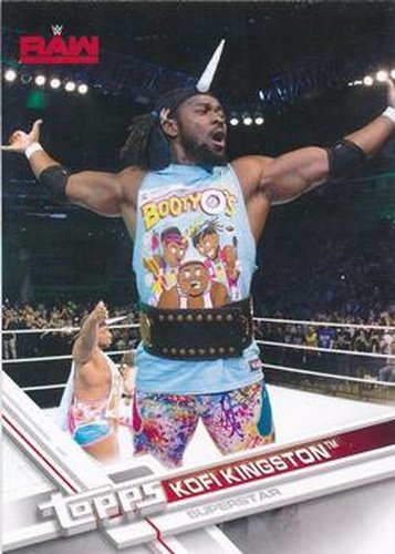 #22a Kofi Kingston - 2017 Topps WWE Wrestling