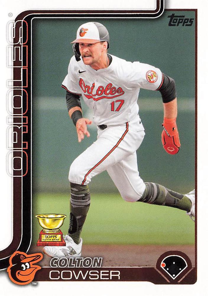 #230 Colton Cowser - Baltimore Orioles - 2025 Topps Baseball