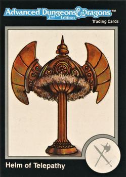 #230 Helm of Telepathy - 1991 TSR Advanced Dungeons & Dragons - Silver