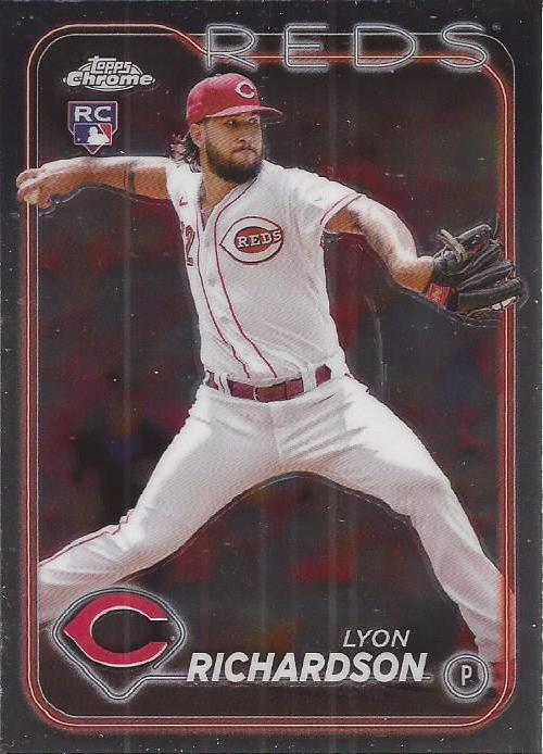 #230 Lyon Richardson - Cincinnati Reds - 2024 Topps Chrome Baseball