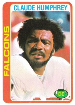 #230 Claude Humphrey - Atlanta Falcons - 1978 Topps Football