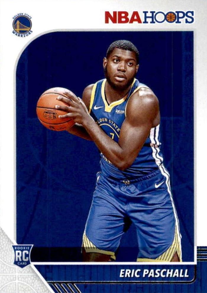 #230 Eric Paschall - Golden State Warriors - 2019-20 Hoops Basketball