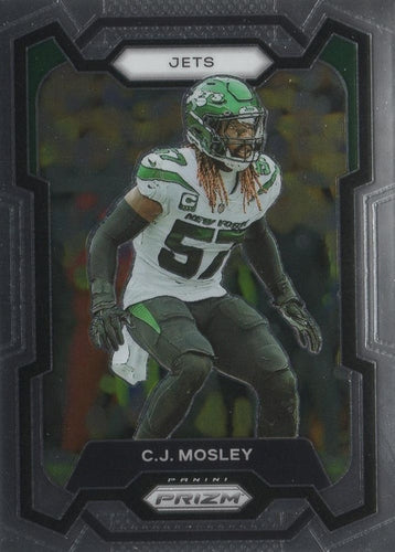 #230 C.J. Mosley - New York Jets - 2023 Panini Prizm Football