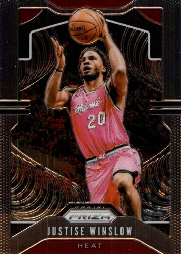 #230 Justise Winslow - Miami Heat - 2019-20 Panini Prizm Basketball