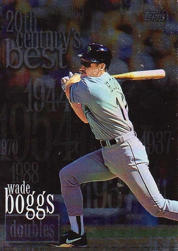 #230 Wade Boggs - Tampa Bay Devil Rays - 2000 Topps Baseball